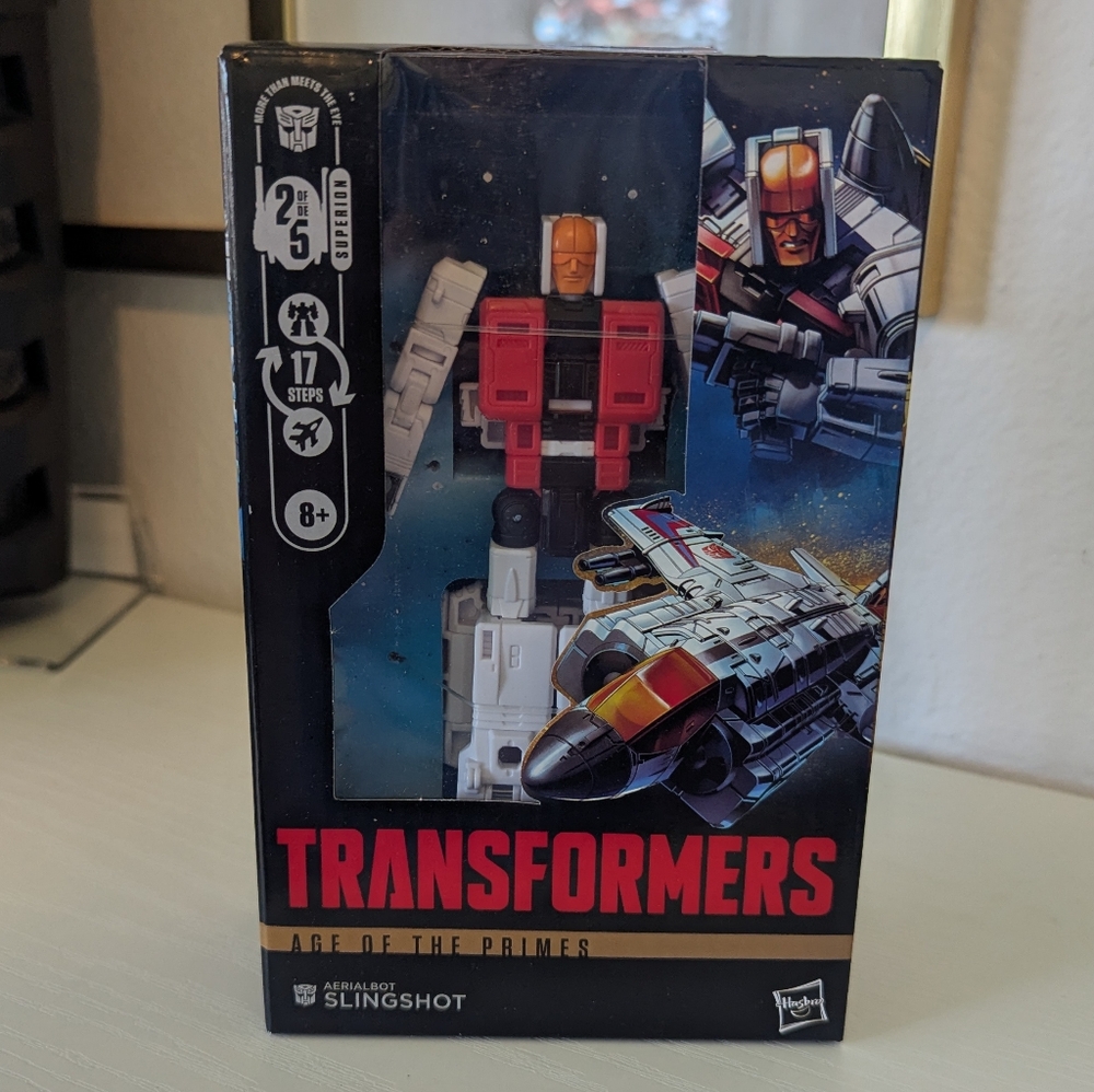 Hasbro Transformers Age of the Primes Aerialbot Slingshot 2 of 5 Superion